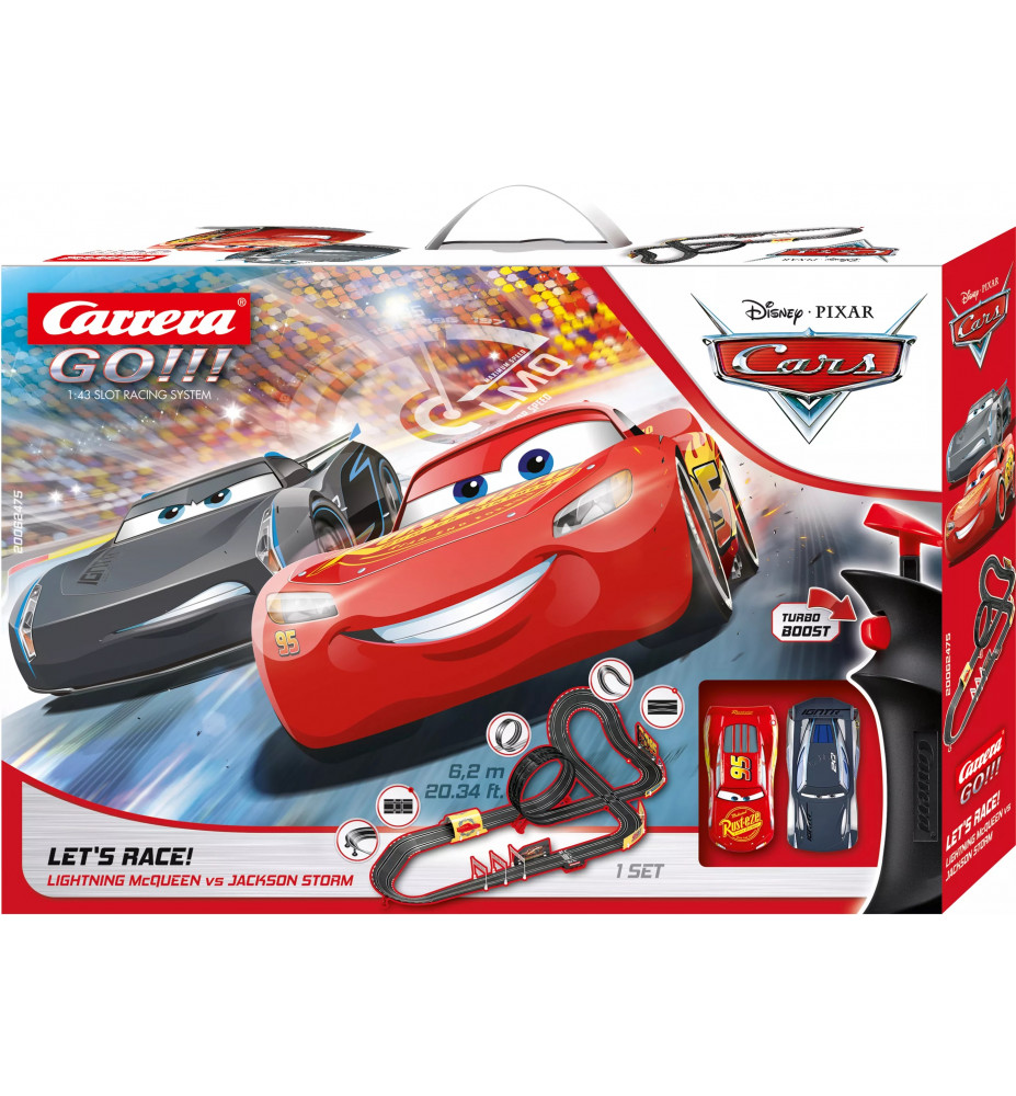 Disney Pixar Cars - Let's Race! - Carrera Go - 62475
